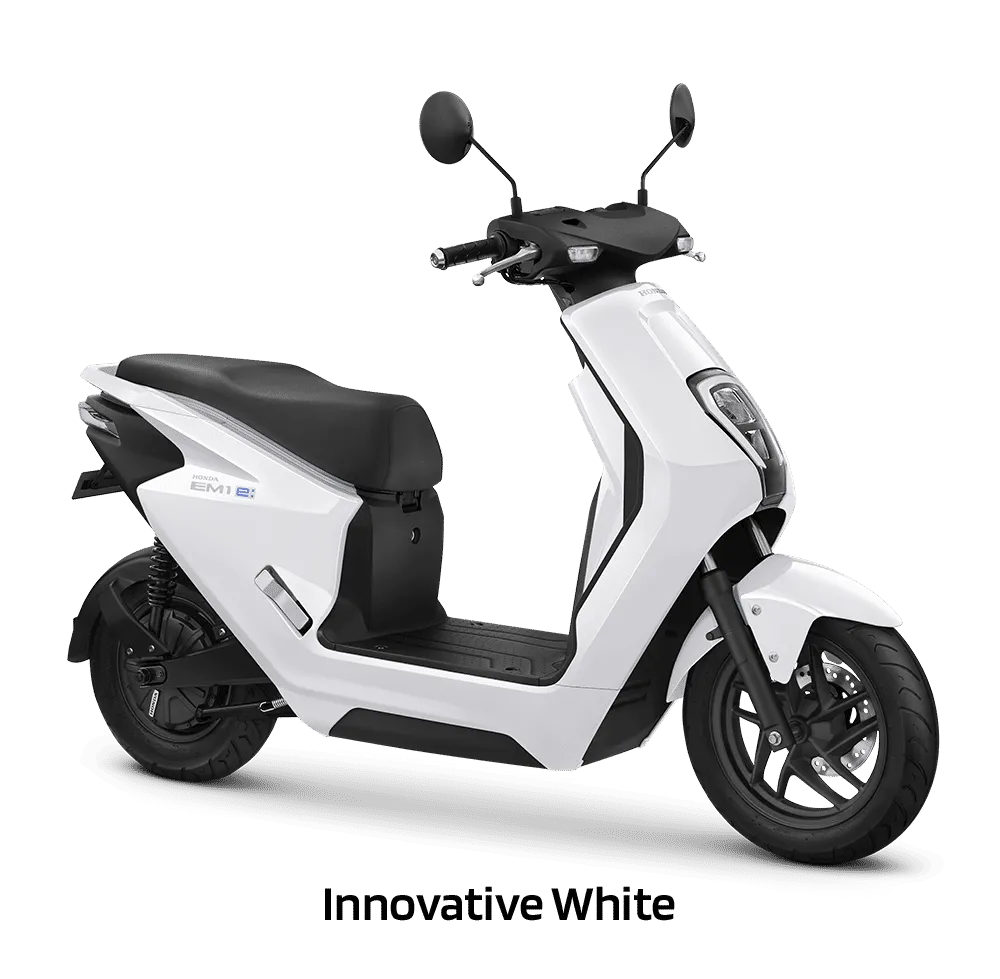 Honda EM1 e: Innovative White